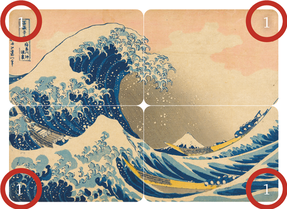 Numeros Hokusai