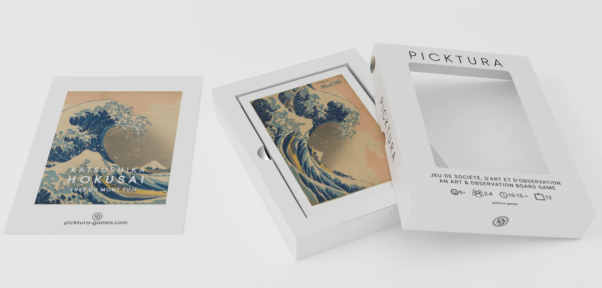 Edition Galerie - Picktura Katsushika Hokusai - Boîte ouverte