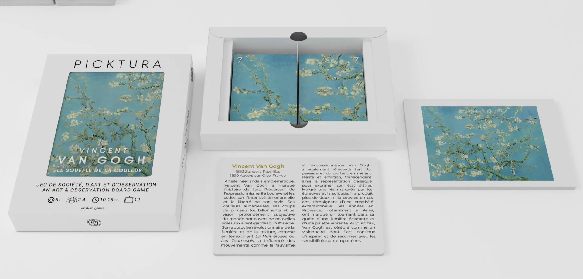 Edition Galerie - Picktura Vincent Van Gogh - Contenu de la boîte
