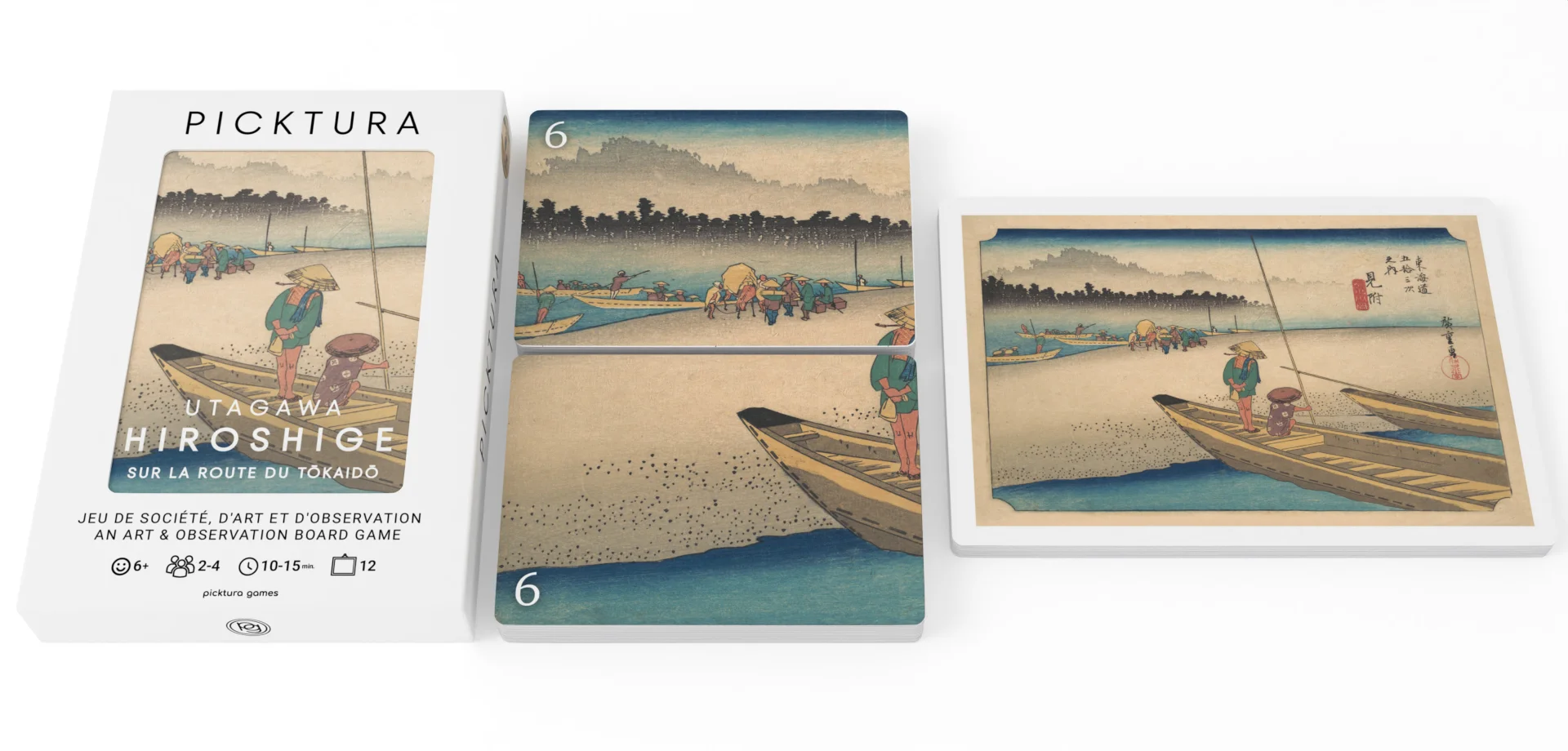 Boîte Pocket - contenu - Picktura Utagawa Hiroshige