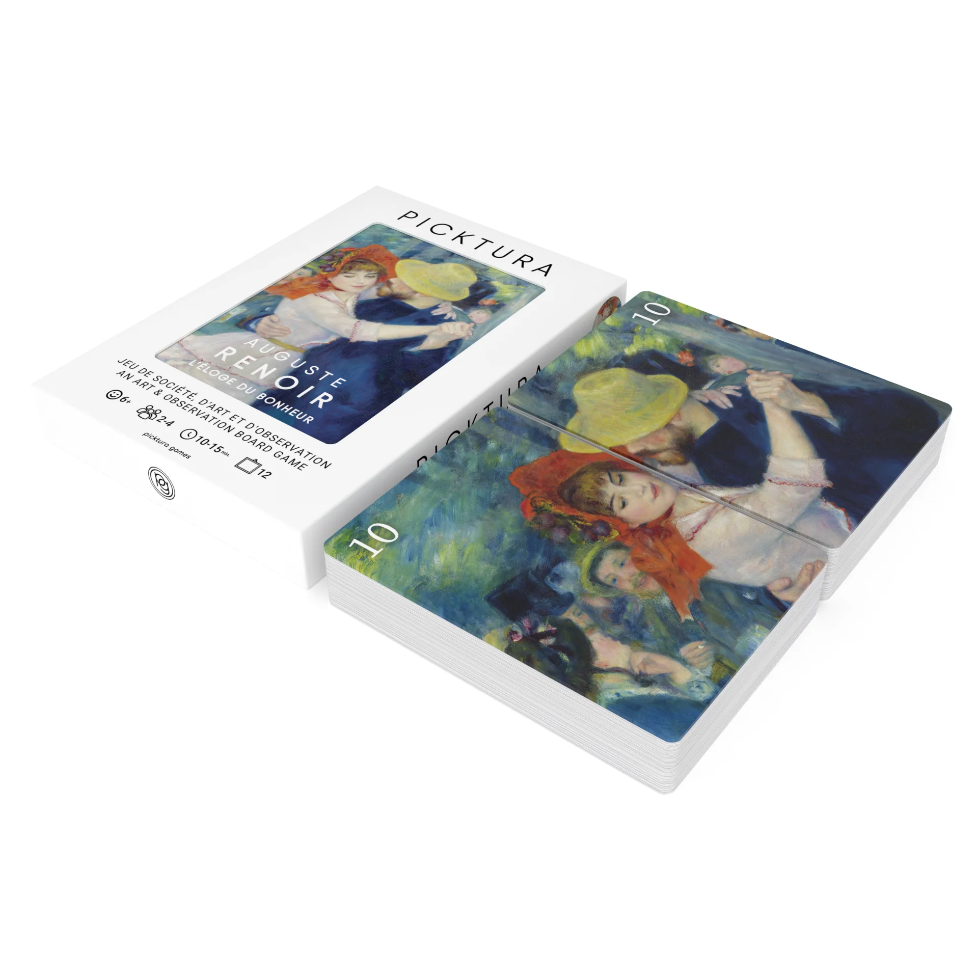 Boîte de jeu & decks Picktura Pocket - Auguste Renoir