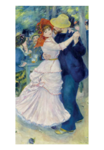 Reproduction - La Danse à Bougival - Auguste Renoir - 1883