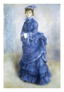 Reproduction - La Parisienne (La Dame en bleu) - Auguste Renoir - 1874