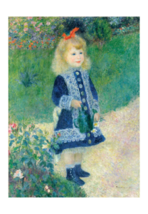 Reproduction - La Petite fille à l'arrosoir - Auguste Renoir - 1876
