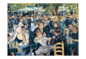 Reproduction - Le Bal du Moulin de la Galette - Auguste Renoir - 1876