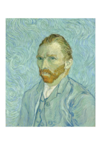 Reproduction - Portrait de l'artiste - Vincent Van Gogh - 1889