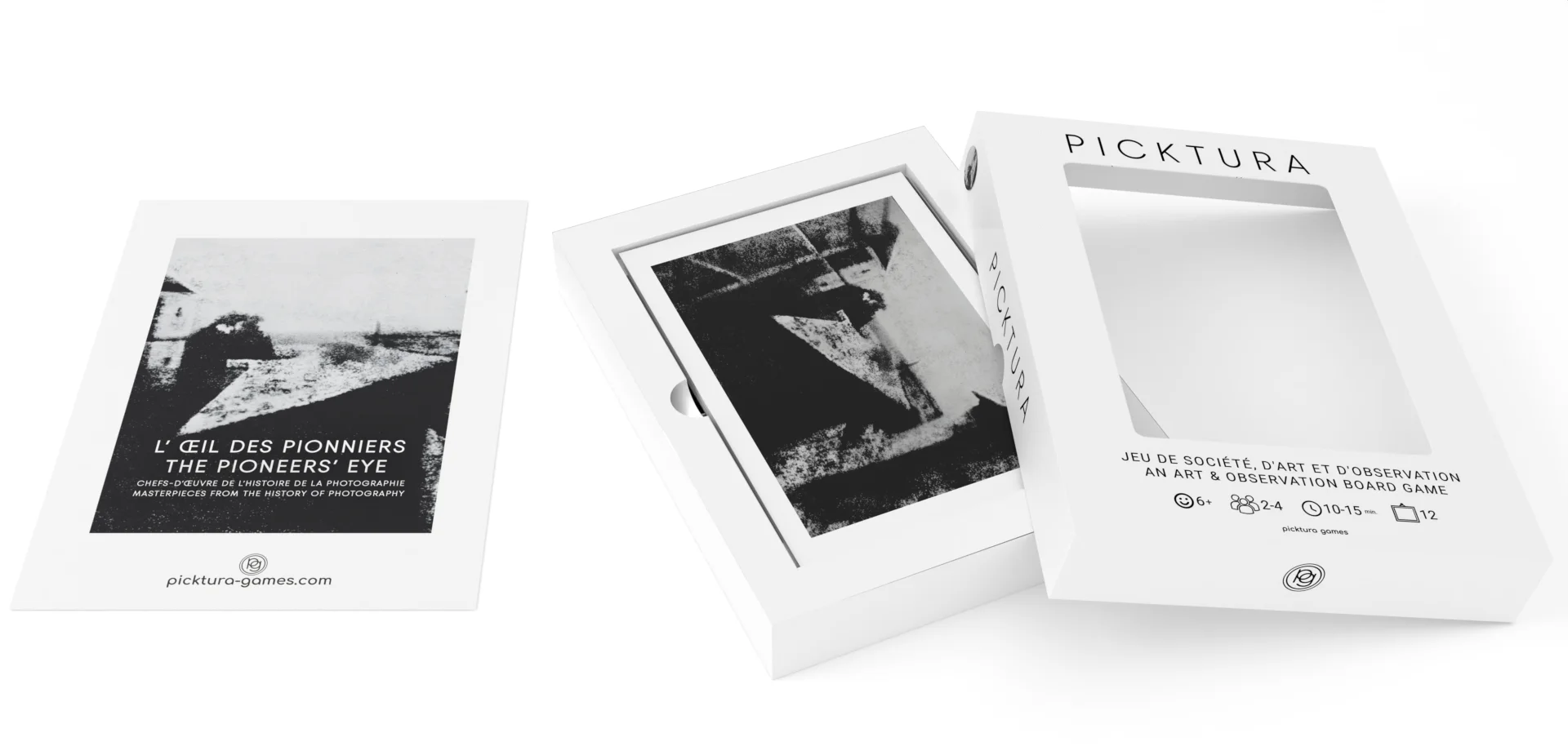 Edition Galerie - Picktura Histoire de la Photographie - Boîte ouverte