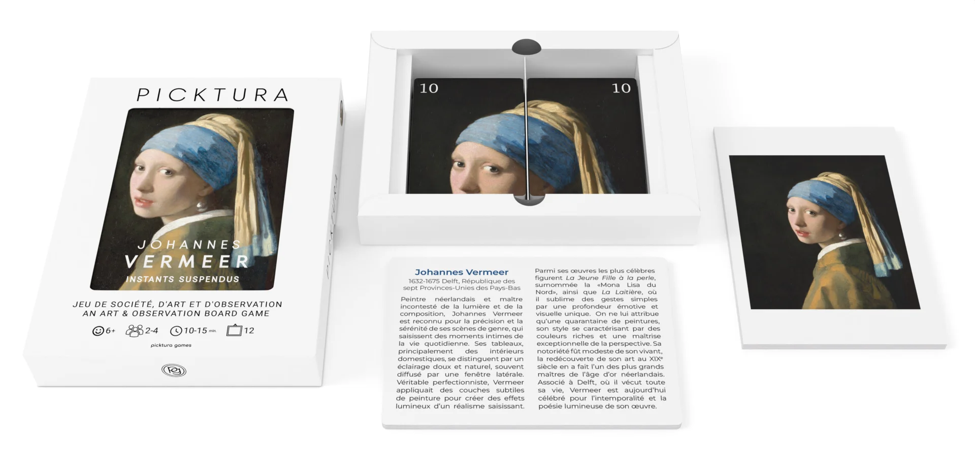 Edition Galerie - Picktura Johannes Vermeer - Contenu de la boîte