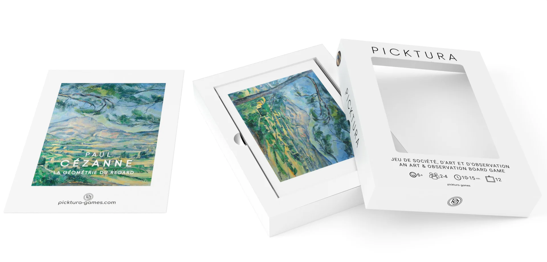 Edition Galerie - Picktura Paul Cézanne - Boîte ouverte
