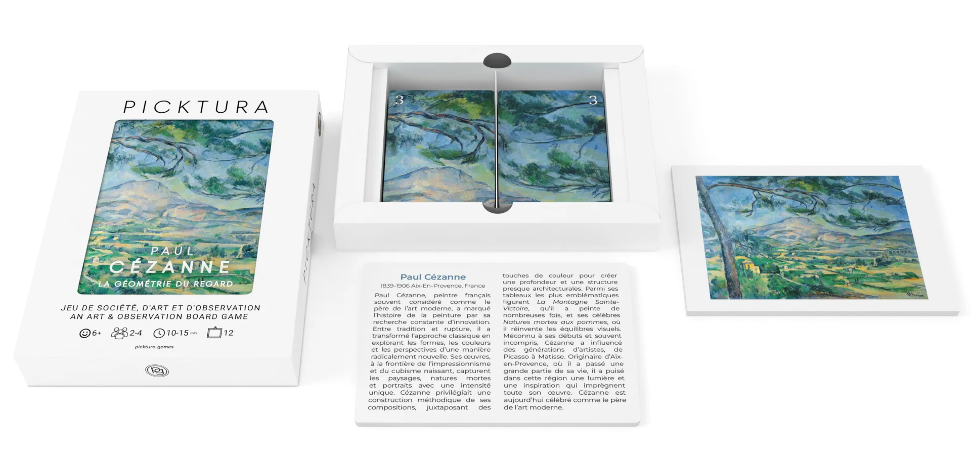 Edition Galerie - Picktura Paul Cézanne - Contenu de la boîte