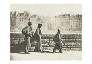 Reproduction - Les Ramoneurs en marche - Charles Nègre - 1851