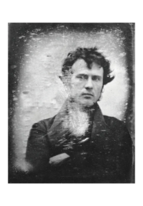 Reproduction - Autoportrait - Robert Cornelius - 1839