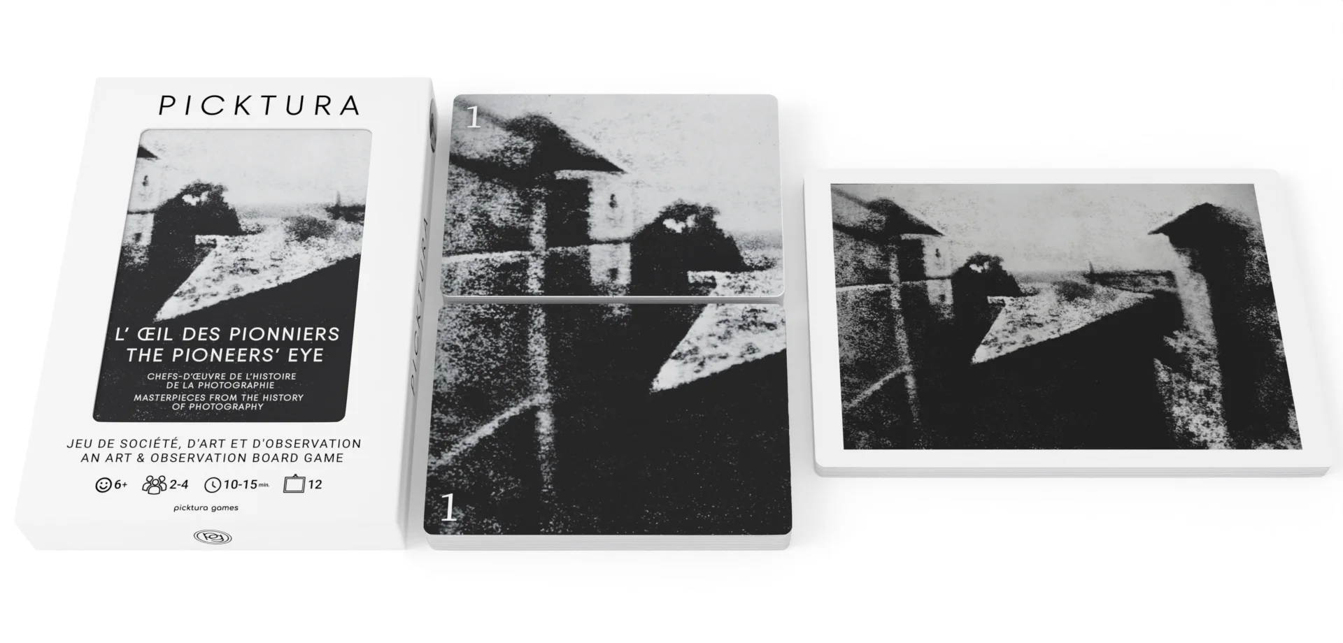 Boîte Pocket - contenu - Picktura Histoire de la Photographie