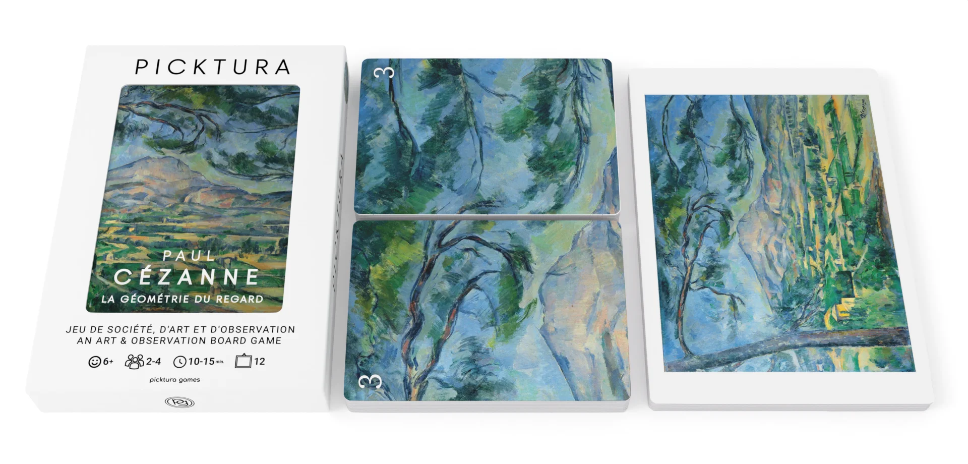 Boîte Pocket - contenu - Picktura Paul Cézanne