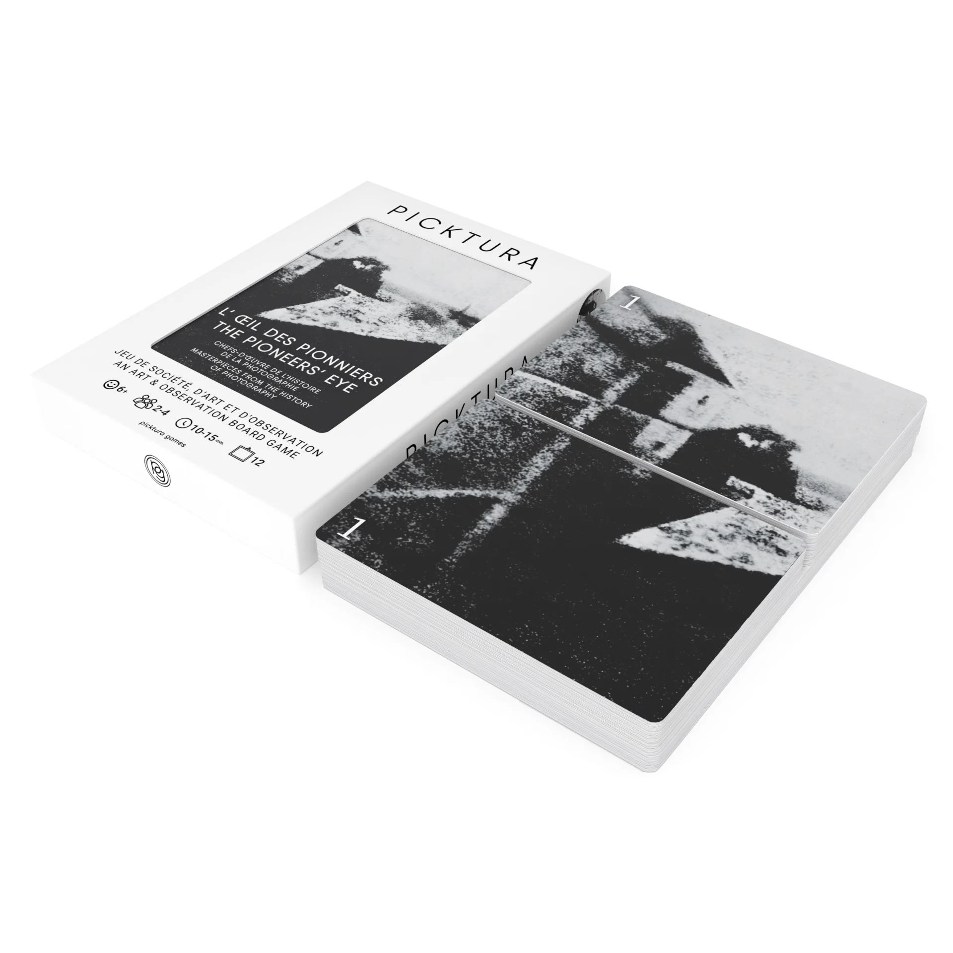 Boîte de jeu & decks Picktura Pocket -Histoire de la Photographie