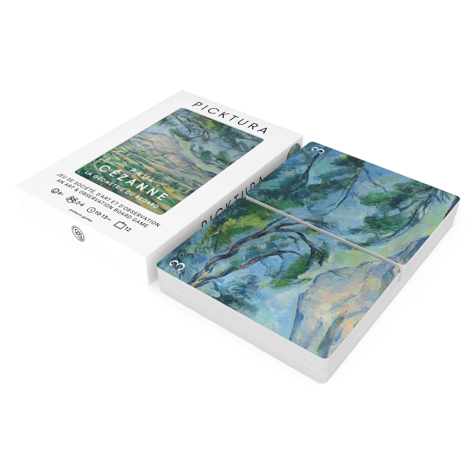 Boîte de jeu & decks Picktura Pocket - Paul Cézanne