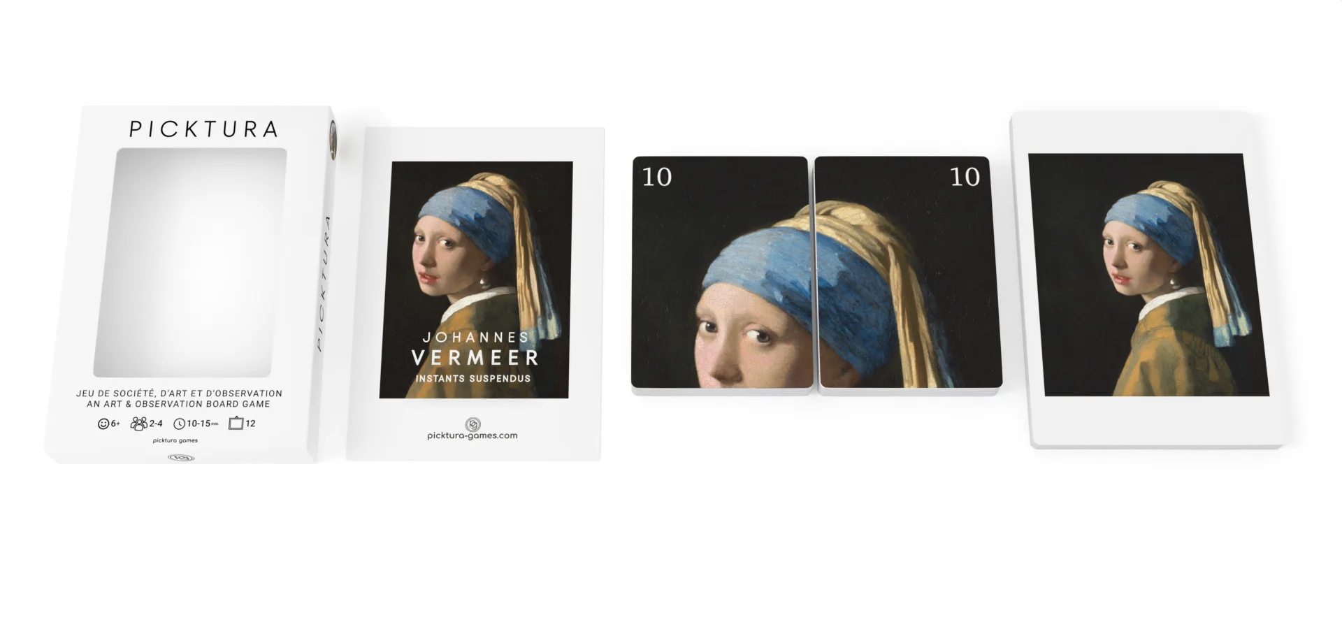 Boîte Pocket vide et decks - Picktura Johannes Vermeer