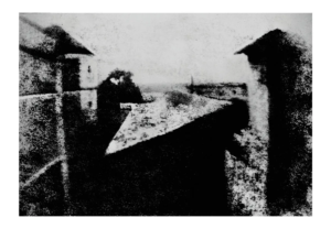 Reproduction - Point de vue du Gras - Nicéphore Niépce - vers 1826-27