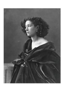 Reproduction - Sarah Bernhardt - Nadar - 1864