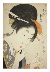 Reproduction - Une épouse - Kitagawa Utamaro - 1796-1807