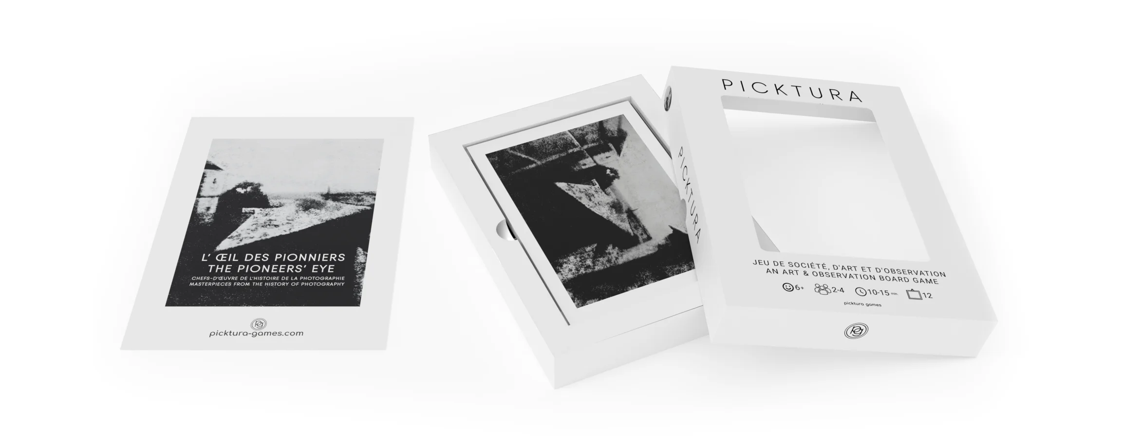 Edition Galerie - Picktura Histoire de la Photographie - Boîte ouverte