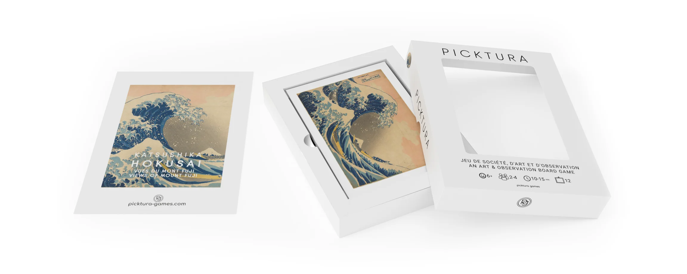 Edition Galerie - Picktura Katsushika Hokusai - Boîte ouverte