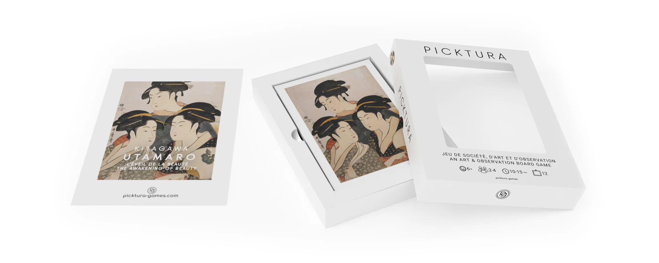 Edition Galerie - Picktura Kitagawa Utamaro - Boîte ouverte