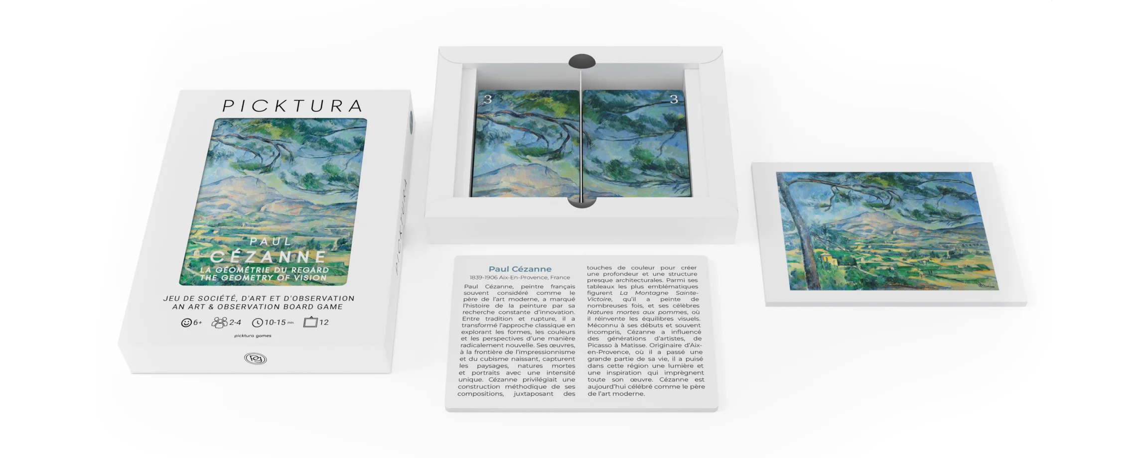 Edition Galerie - Picktura Paul Cézanne - Contenu de la boîte