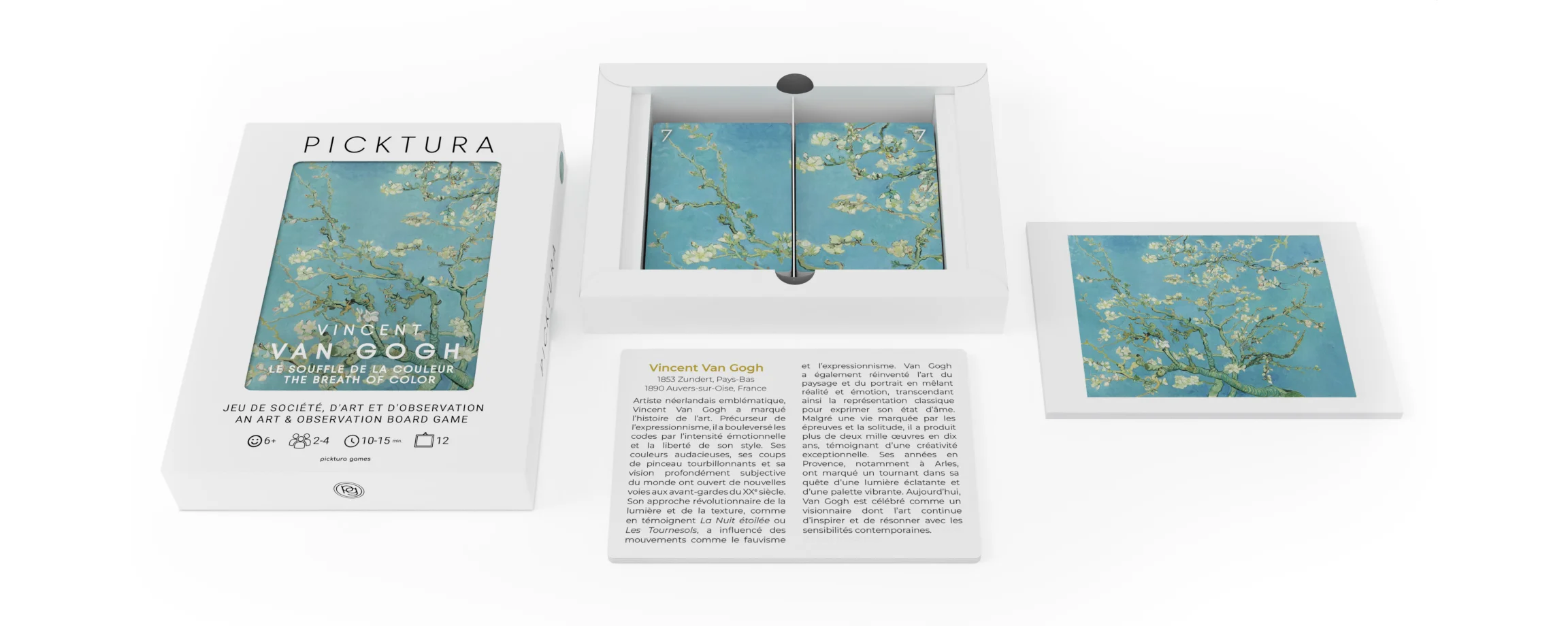 Edition Galerie - Picktura Vincent Van Gogh - Contenu de la boîte