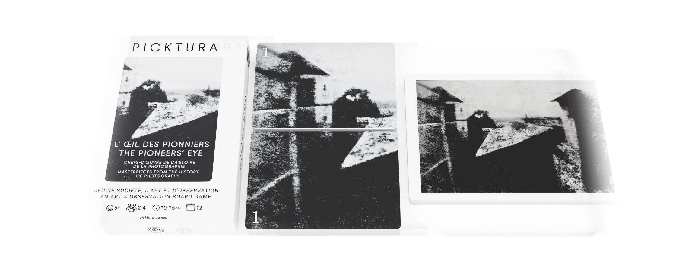 Boîte Pocket - contenu - Picktura Histoire de la Photographie