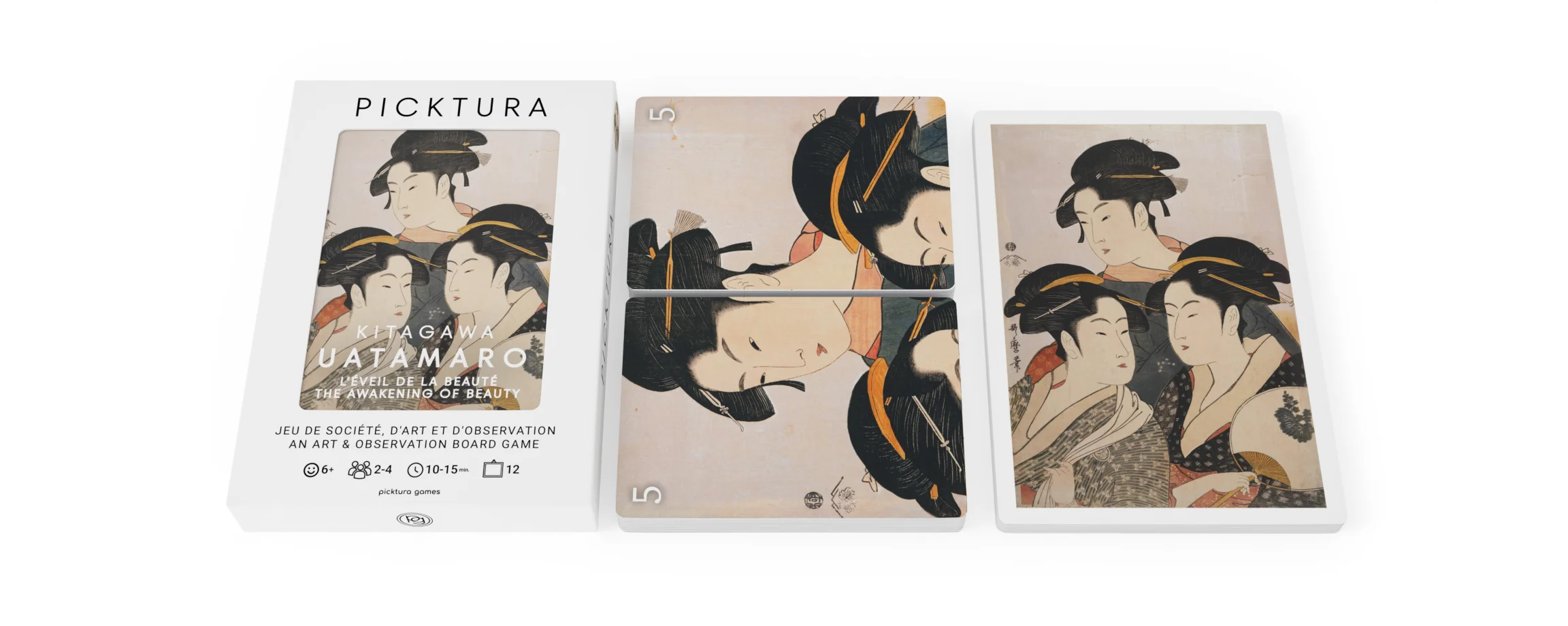 Boîte Pocket - contenu - Picktura Kitagawa Utamaro