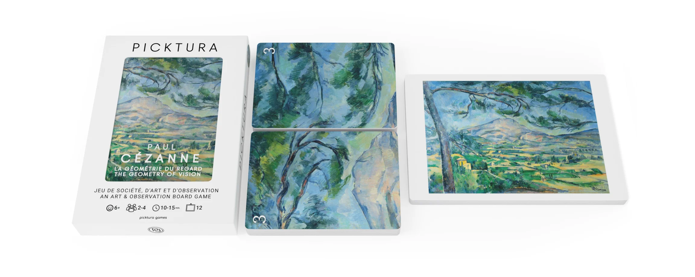 Boîte Pocket - contenu - Picktura Paul Cézanne