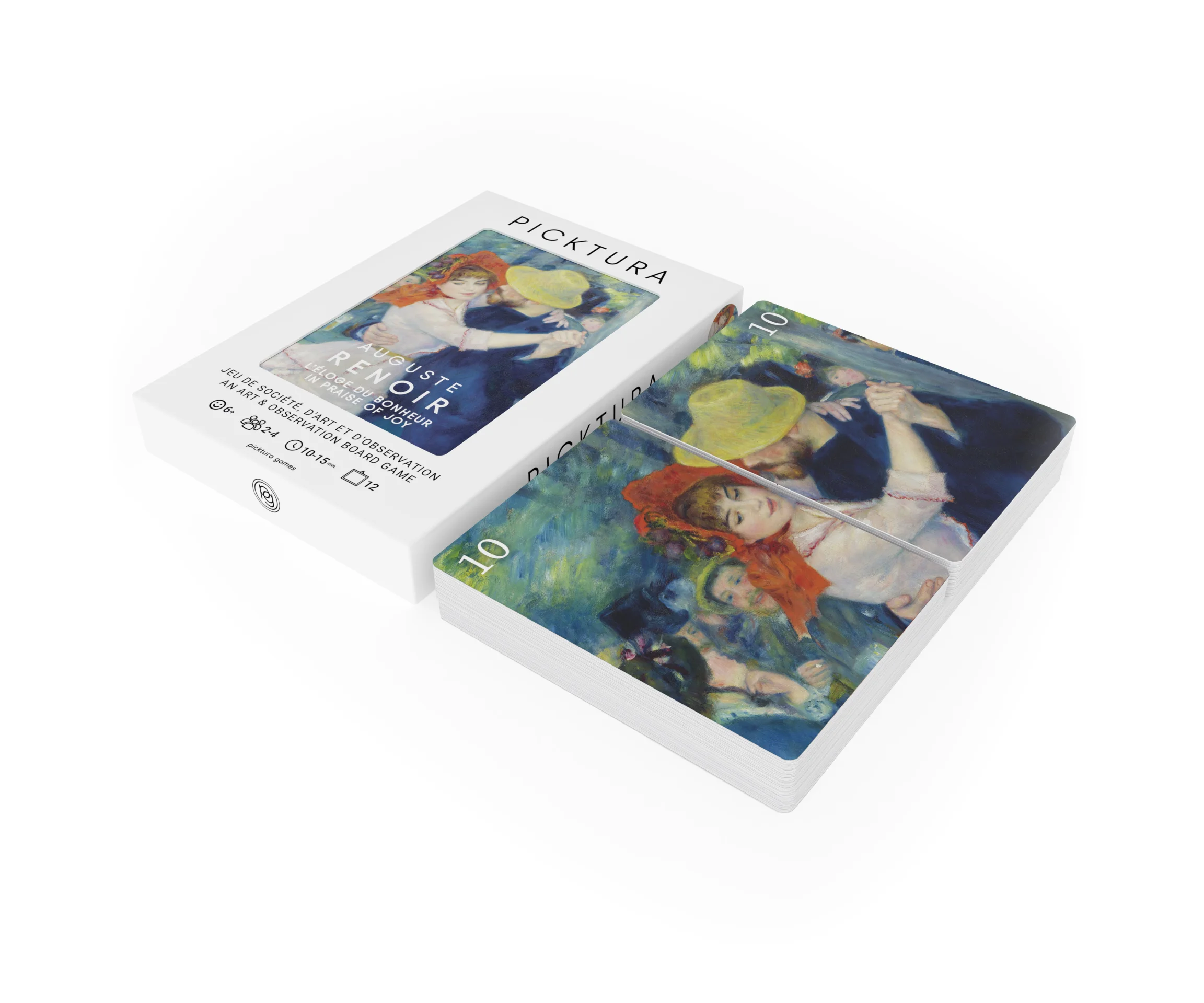 Boîte de jeu & decks Picktura - Auguste Renoir