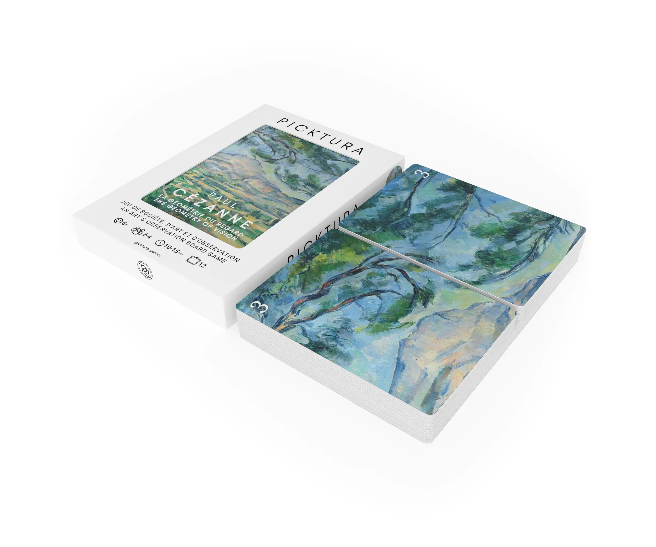 Boîte de jeu & decks Picktura Pocket - Paul Cézanne