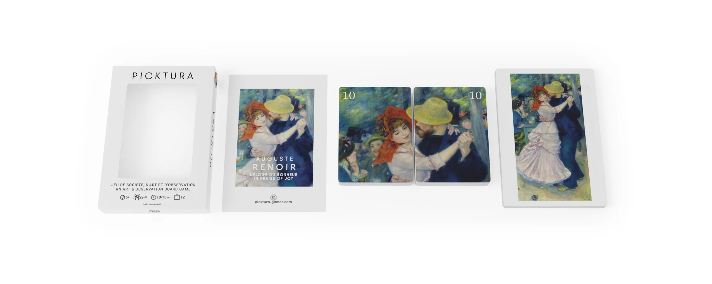 Boîte Pocket vide et decks - Picktura Auguste Renoir