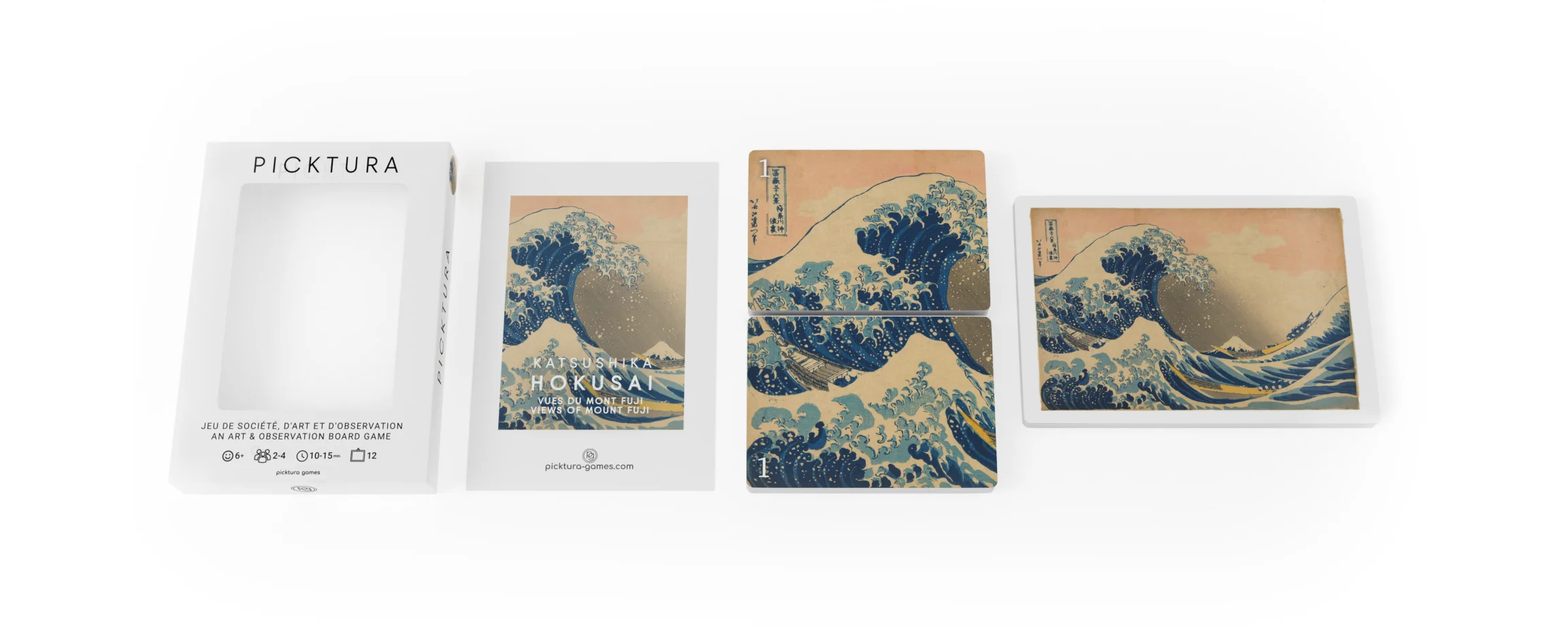 Boîte Pocket vide et decks - Picktura Katsushika Hokusai