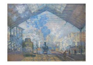 La gare Saint-Lazare